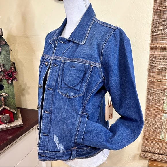 NWT! Yanuk Dark Blue Jean Jacket - Picture 2 of 11